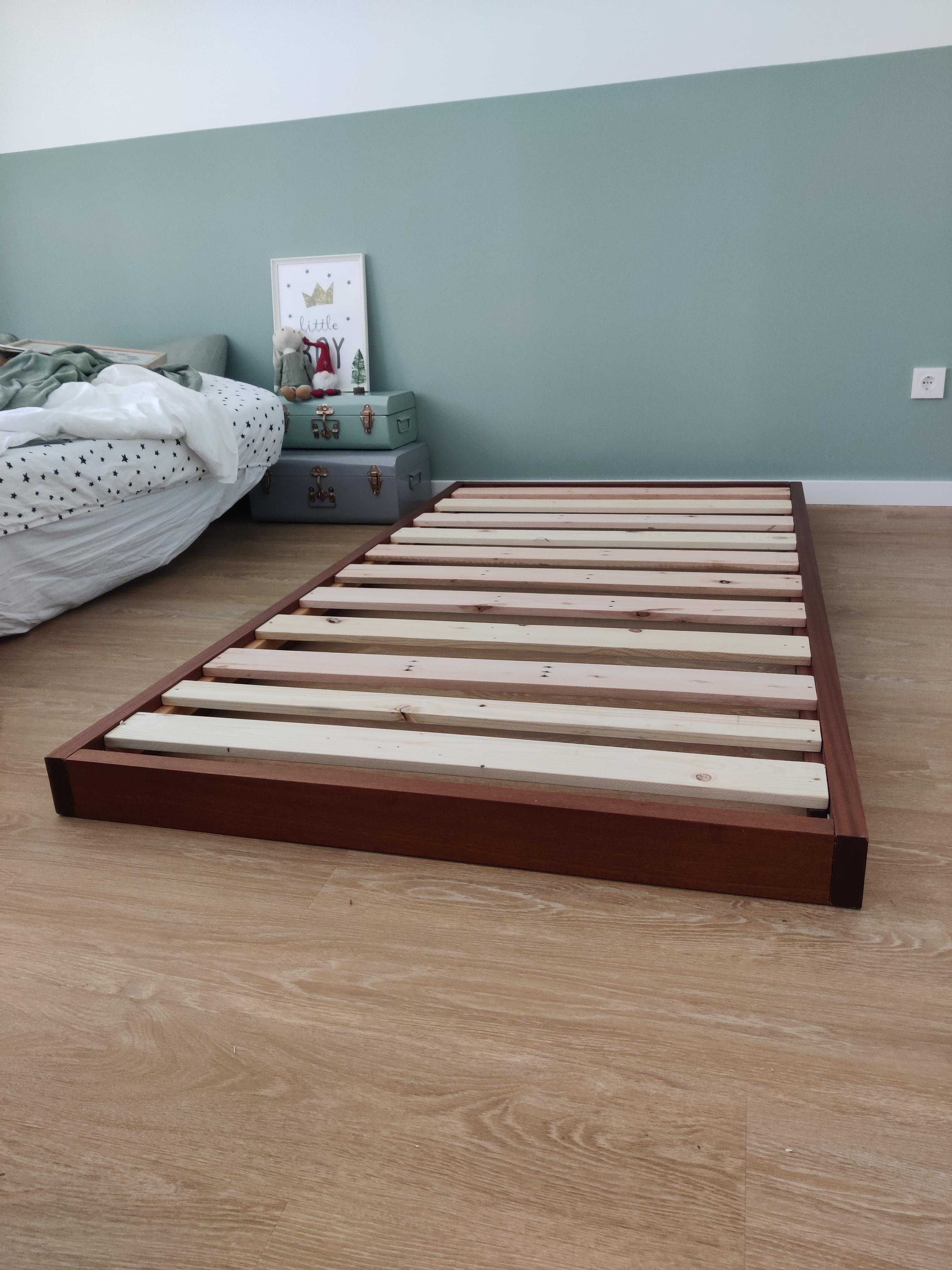 Estrado de Cama de Solteiro Sob Medida - Estilo Montessori