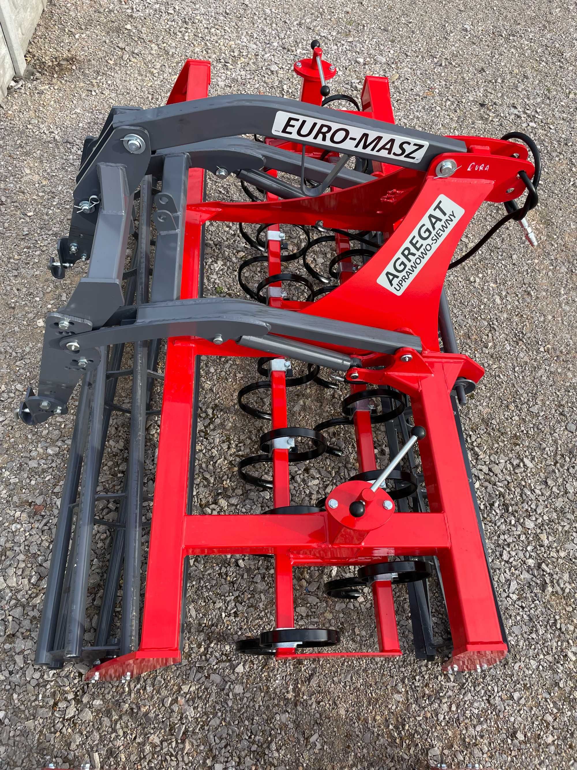 Agregat uprawowo siewny Euro-Masz 2,5m/2,7m/3,0m PROMOCJA!! 2025r