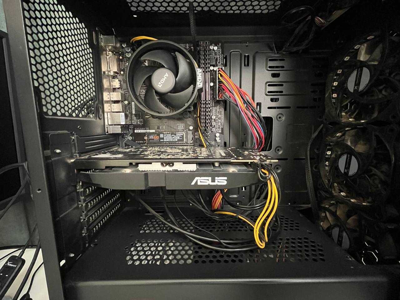 Продам персональный компьютер 16gb ОЗУ (2х8);Ryzen 5 1600; RX 580 8bg