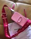 Torebka Marc Jacobs snapahot pink