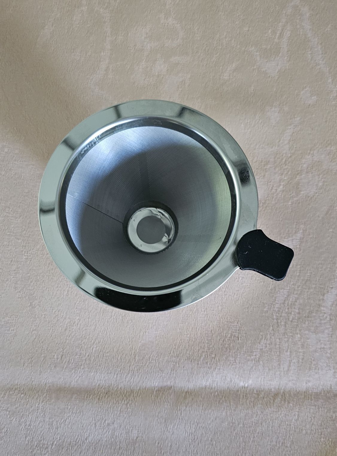 Filtro café tipo V60 com pega