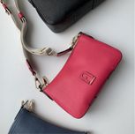 Рожева шкіряна сумка ATENA Furla