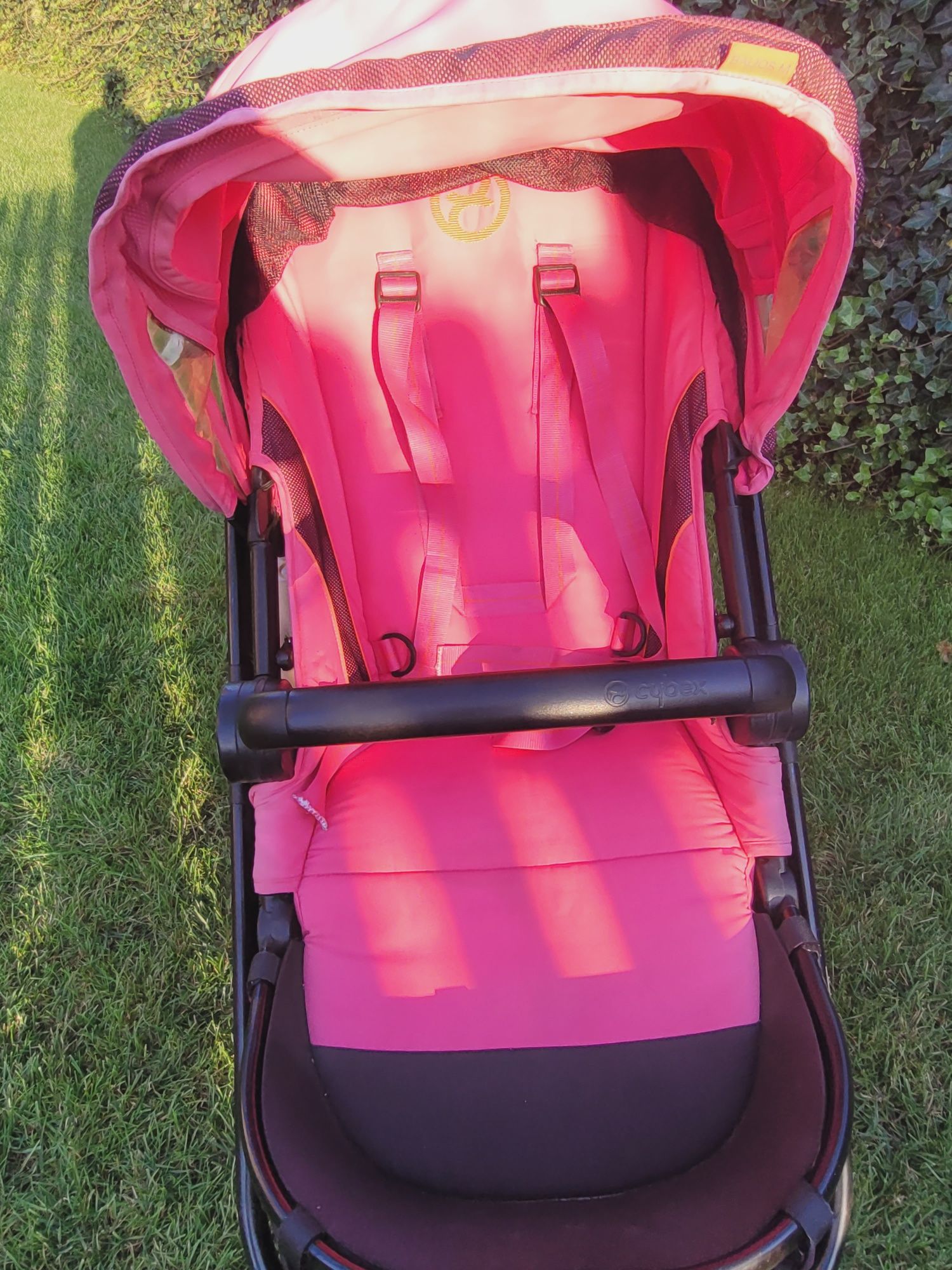 Różowy wozek Cybex Balios M