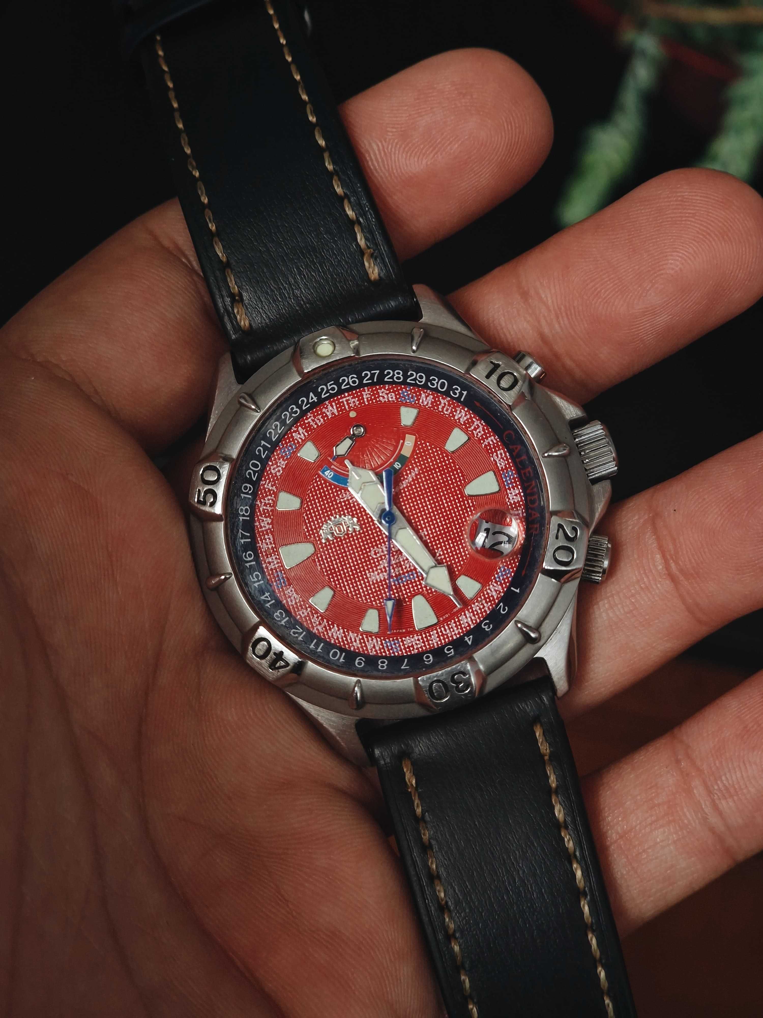 Orient M-Force Calendar Power Reserve Ref. EX01-C2 | Anos 2000