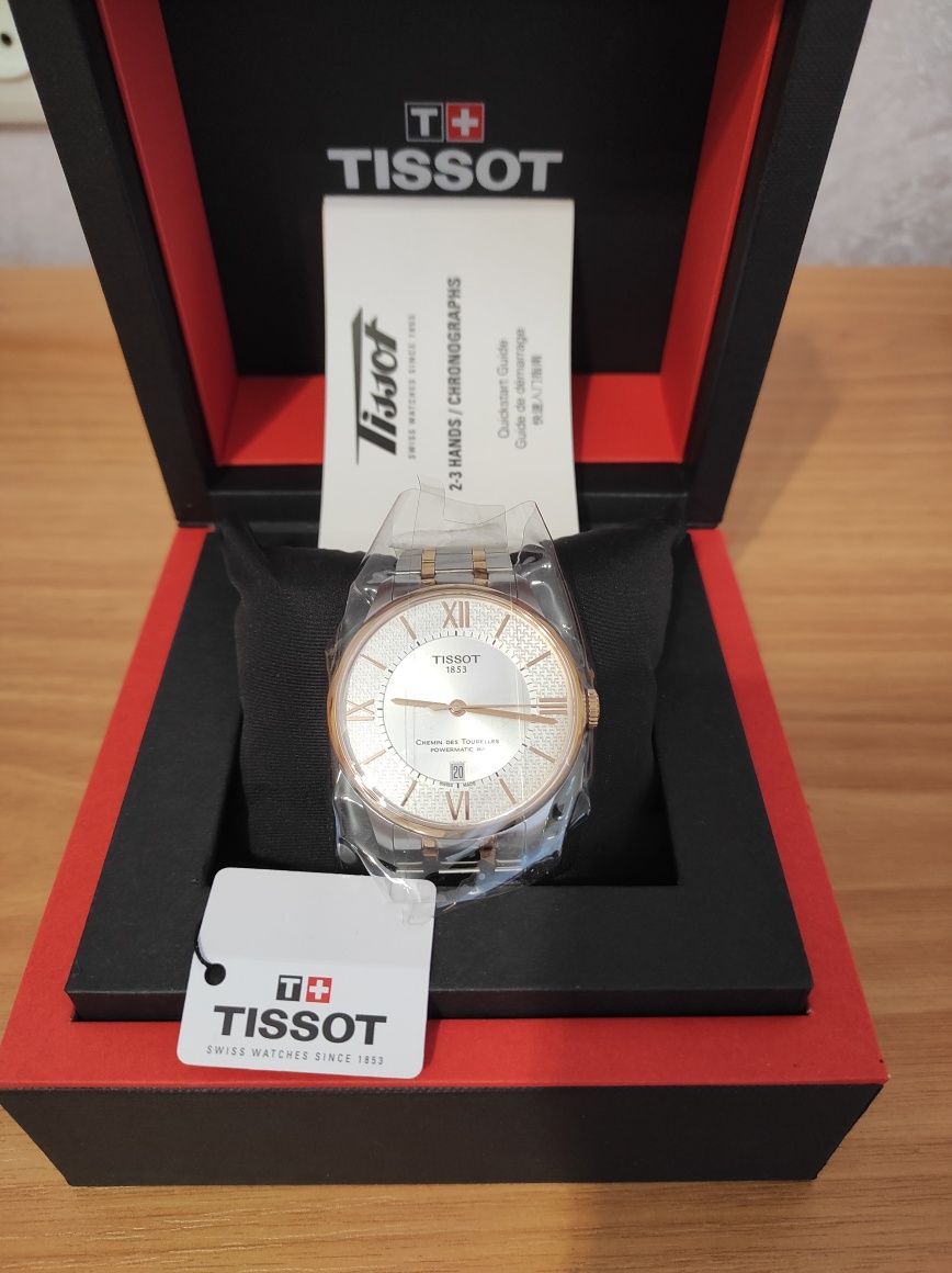 Tissot Chemin des Tоurеllеs Hеlvetiс Pridе Оригинал Новые в плёнках