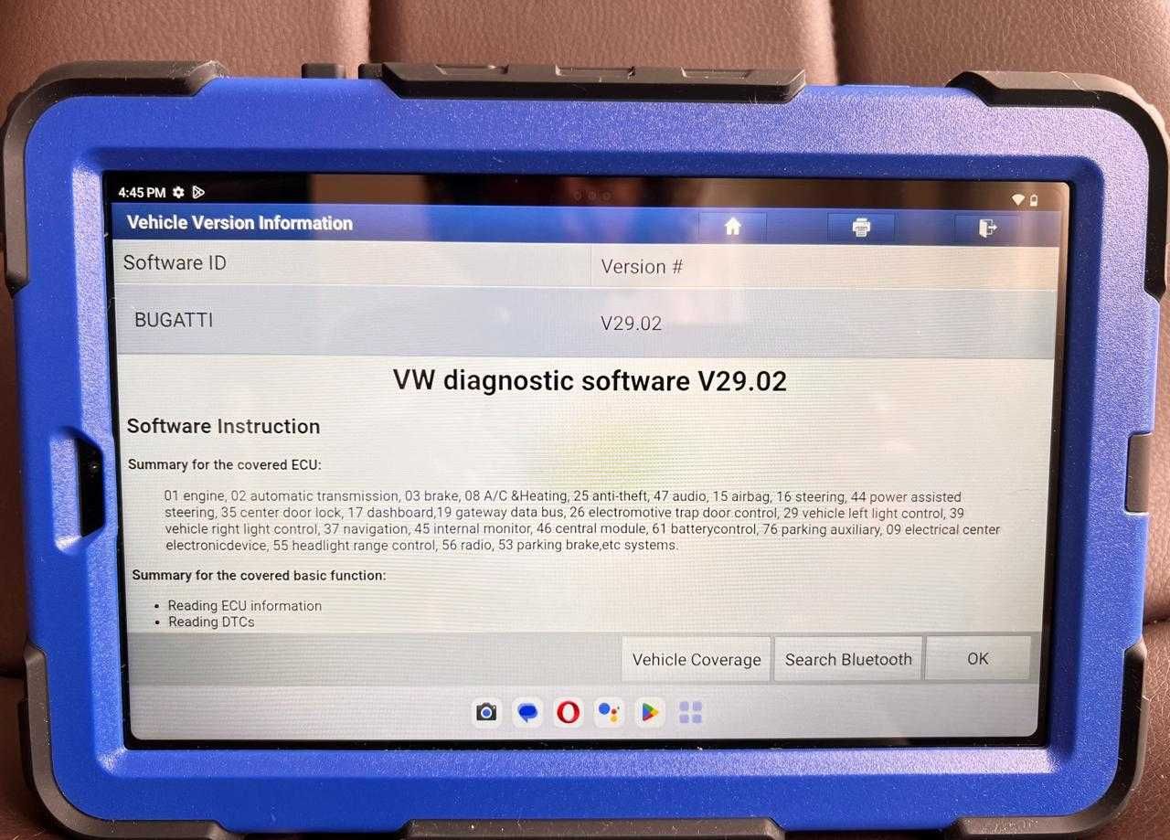 Launch X431 Full LVS automatyczny skaner