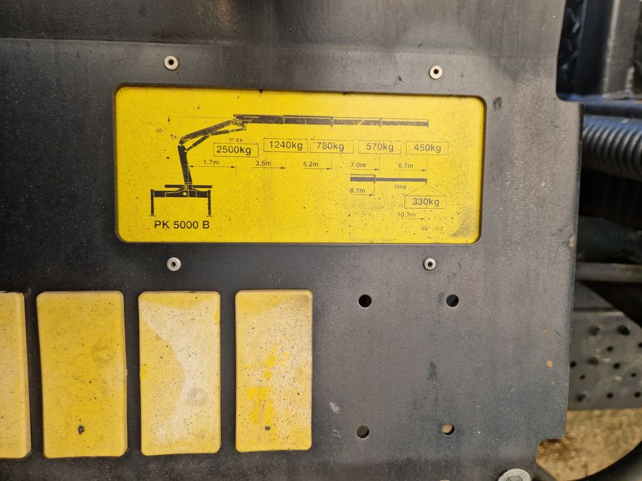 Mitsubishi fuso com grua