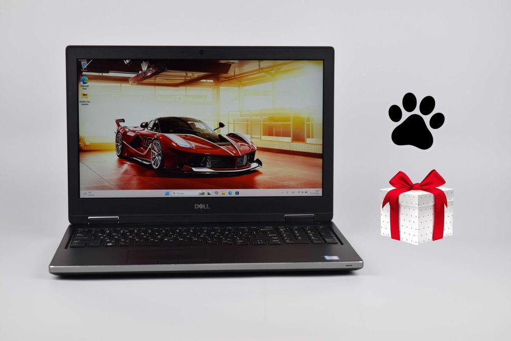 Dell Precision 7530 i7-8850H P1000 16/32/64гб 512/1тб 15.6" Ноутбук 4G