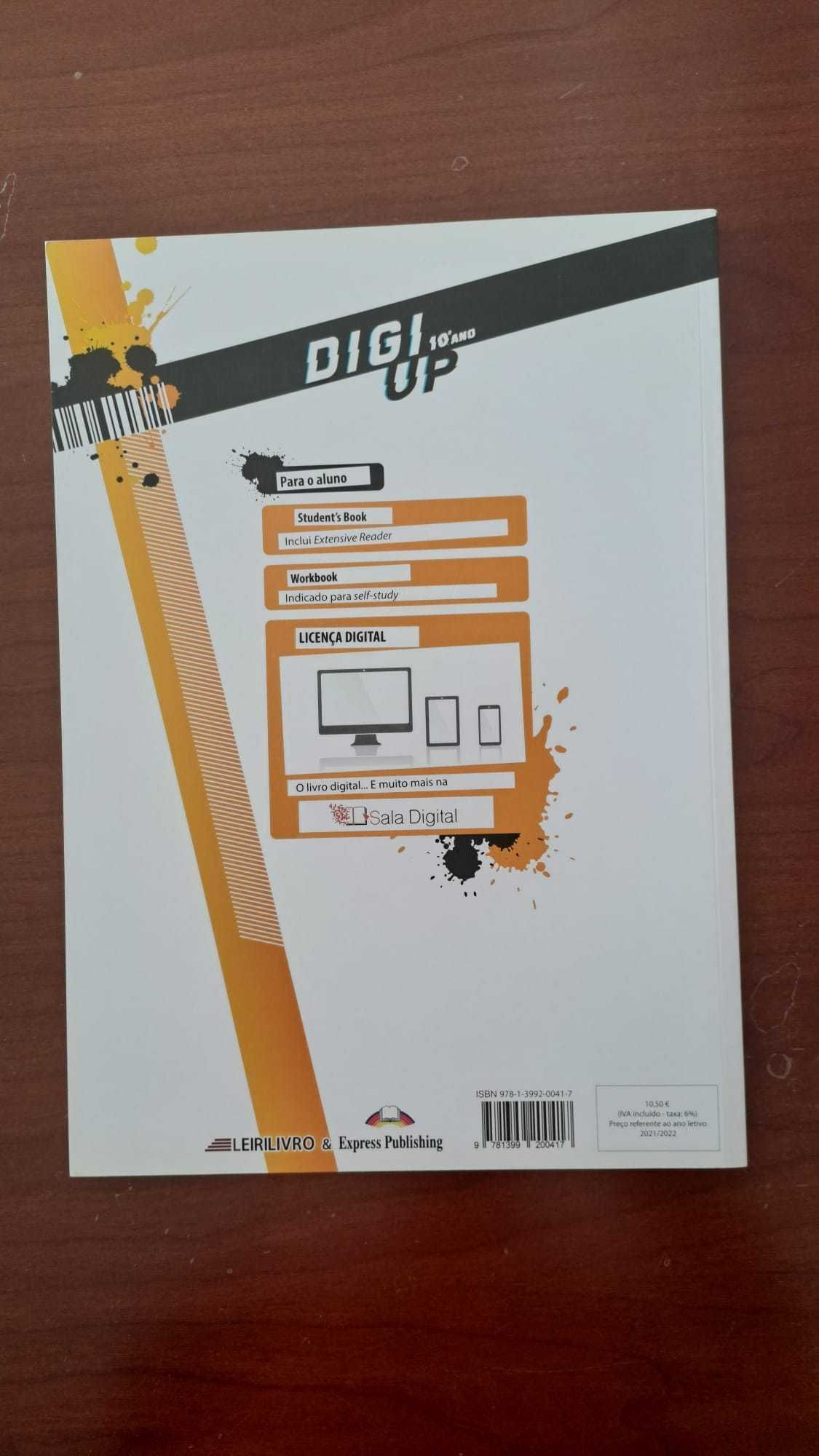 Caderno de Fichas Digi Up 10º ano