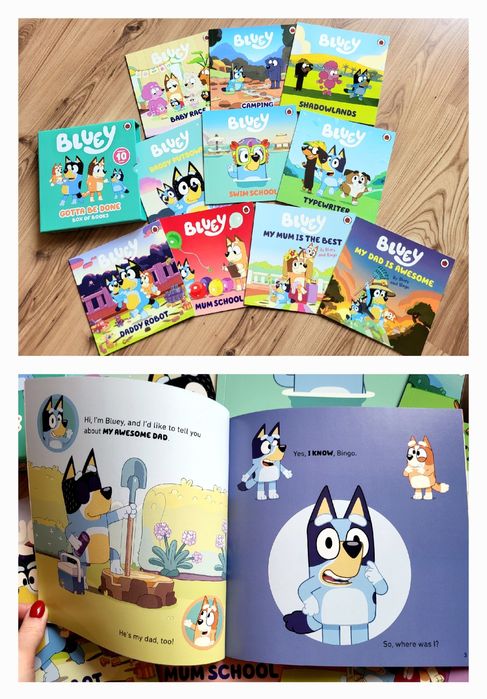 Rezerwacja angielski dla dzieci Bluey