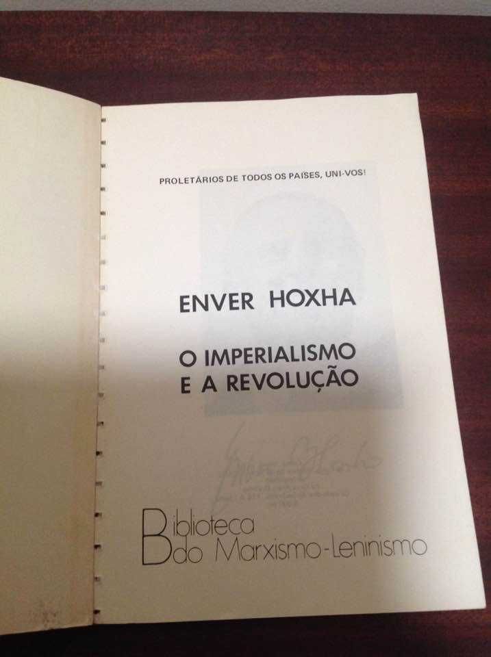 Livro "O imperialismo e a revolução" de Enver Hoxha