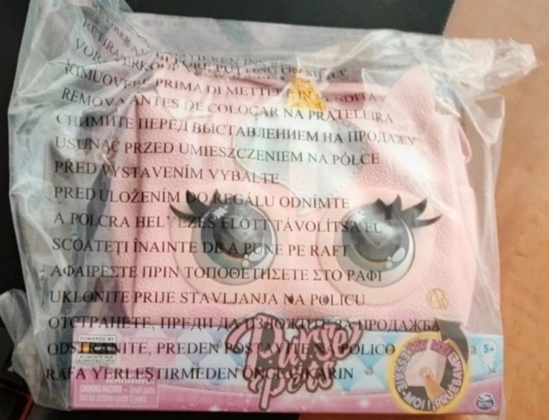 Mala interactiva Purse Pets Unicórnio
