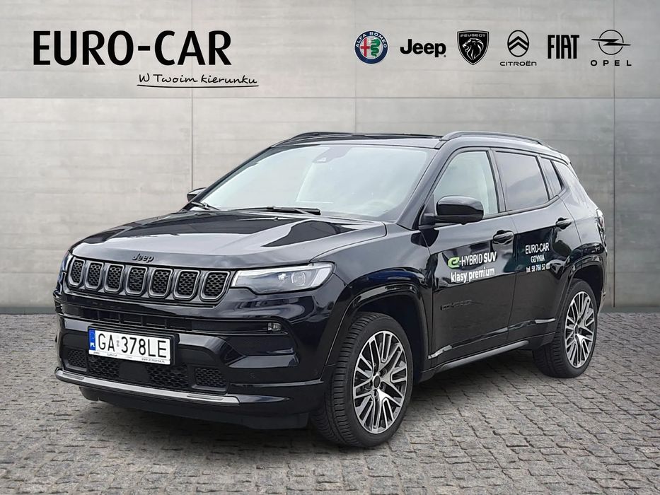 Jeep Compass SUMMIT 1.5 130 KM Dach Panoramiczny Pakiet Skórzany Zimowy DEMONSTRACY