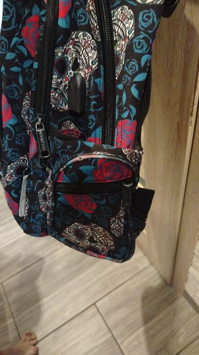 Plecak szkolny CoolPack róże czaszki Break Skulls & Roses
