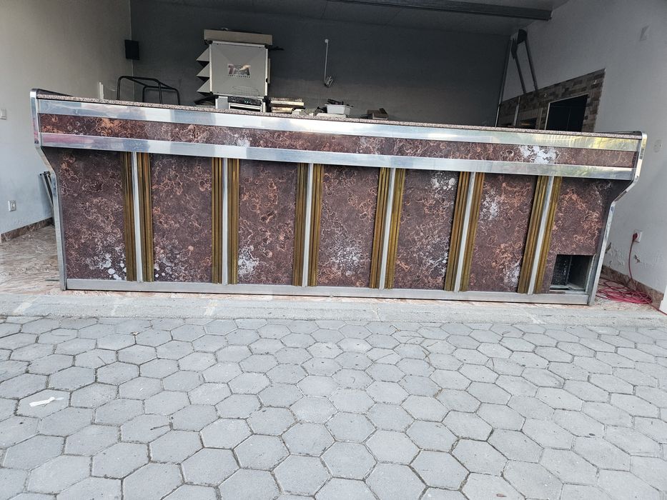 Vitrine p café, restaurante etc