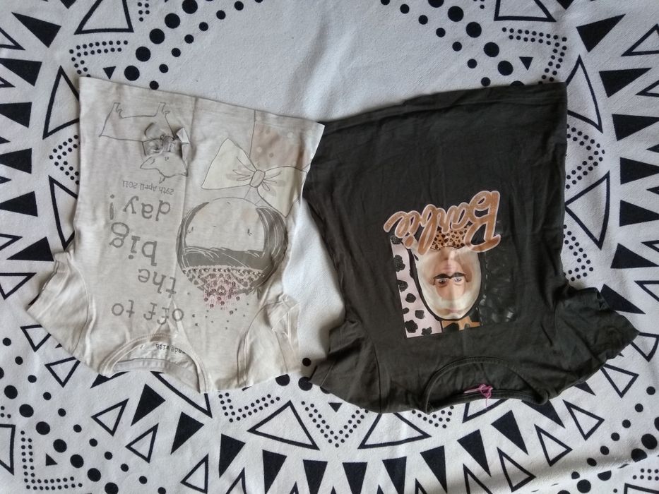 2 T-shirty Barbie 104 Next Lupilu