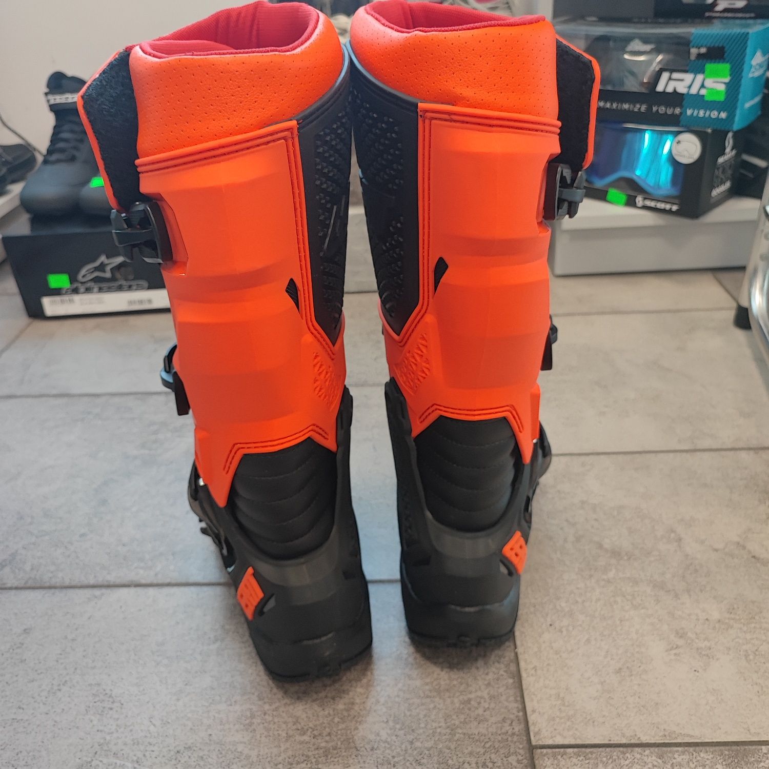 Buty LEATT CROSS 4.5 czarny/pomarańczowy