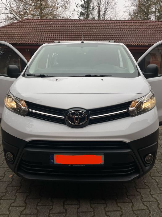 Wynajem bus 9 osobowy - TOYOTA Proace Verso 2024r - BRAK LIMITU KM