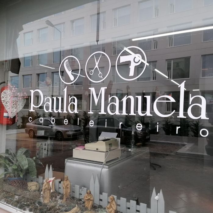 Vinil autocolante para Decoração de Montra