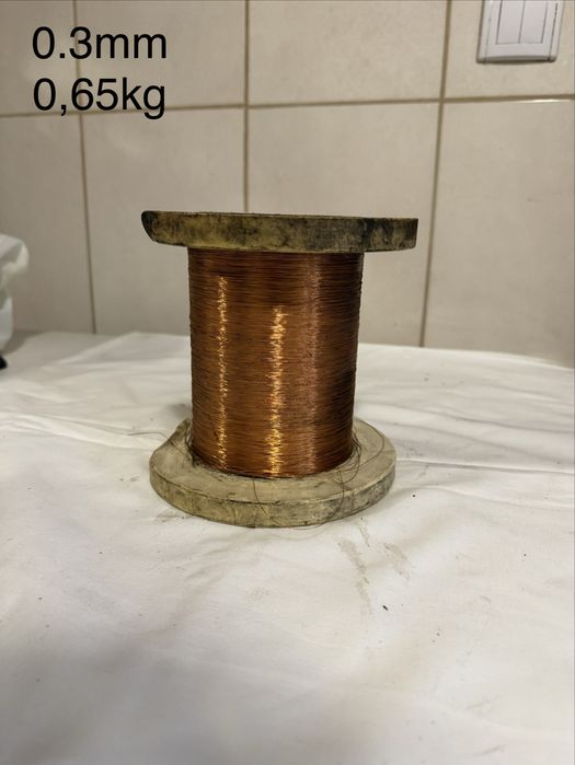 Drut miedziany nawojowy emaliowany