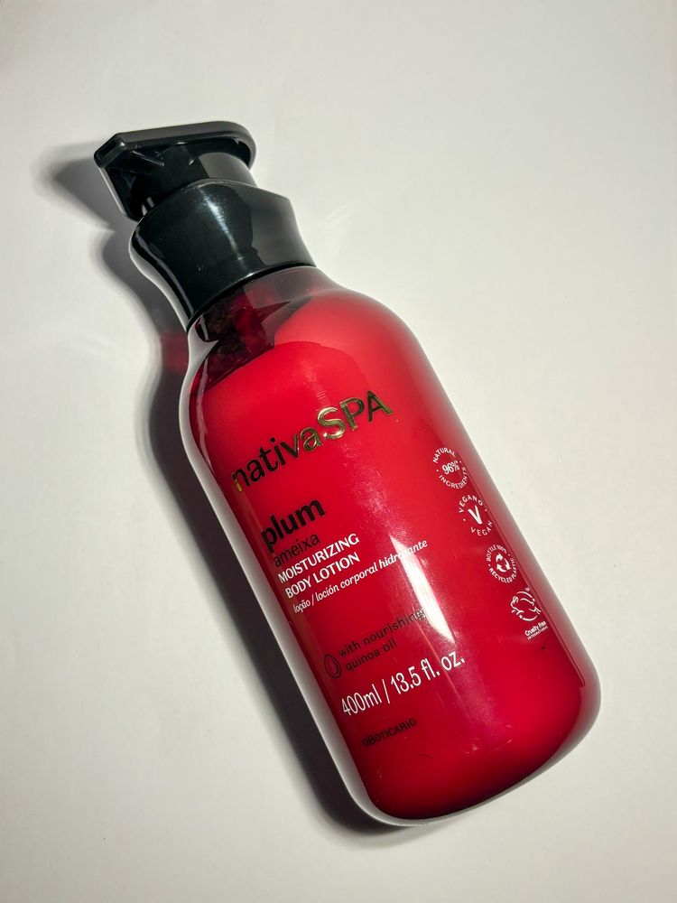 Loção Hidratante Nativa SPA Ameixa-400ml