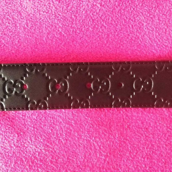 Cinto para Homem GUCCI Logo, couro / pele preto 105cm - Novo, em caixa