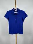 Lacoste t-shirt niebieska koszulka polo M