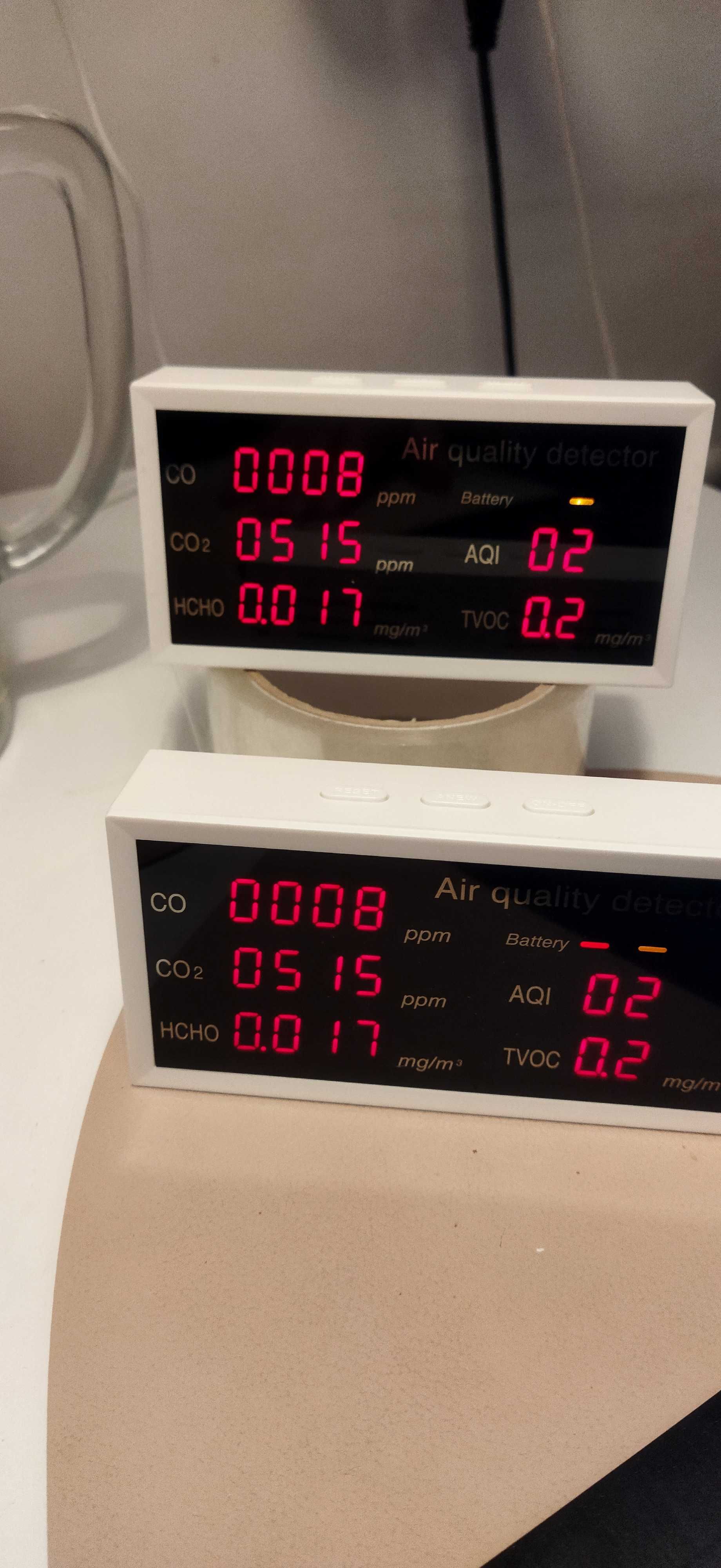 Датчик качества воздуха 6 показателей, угарный/чадный газ