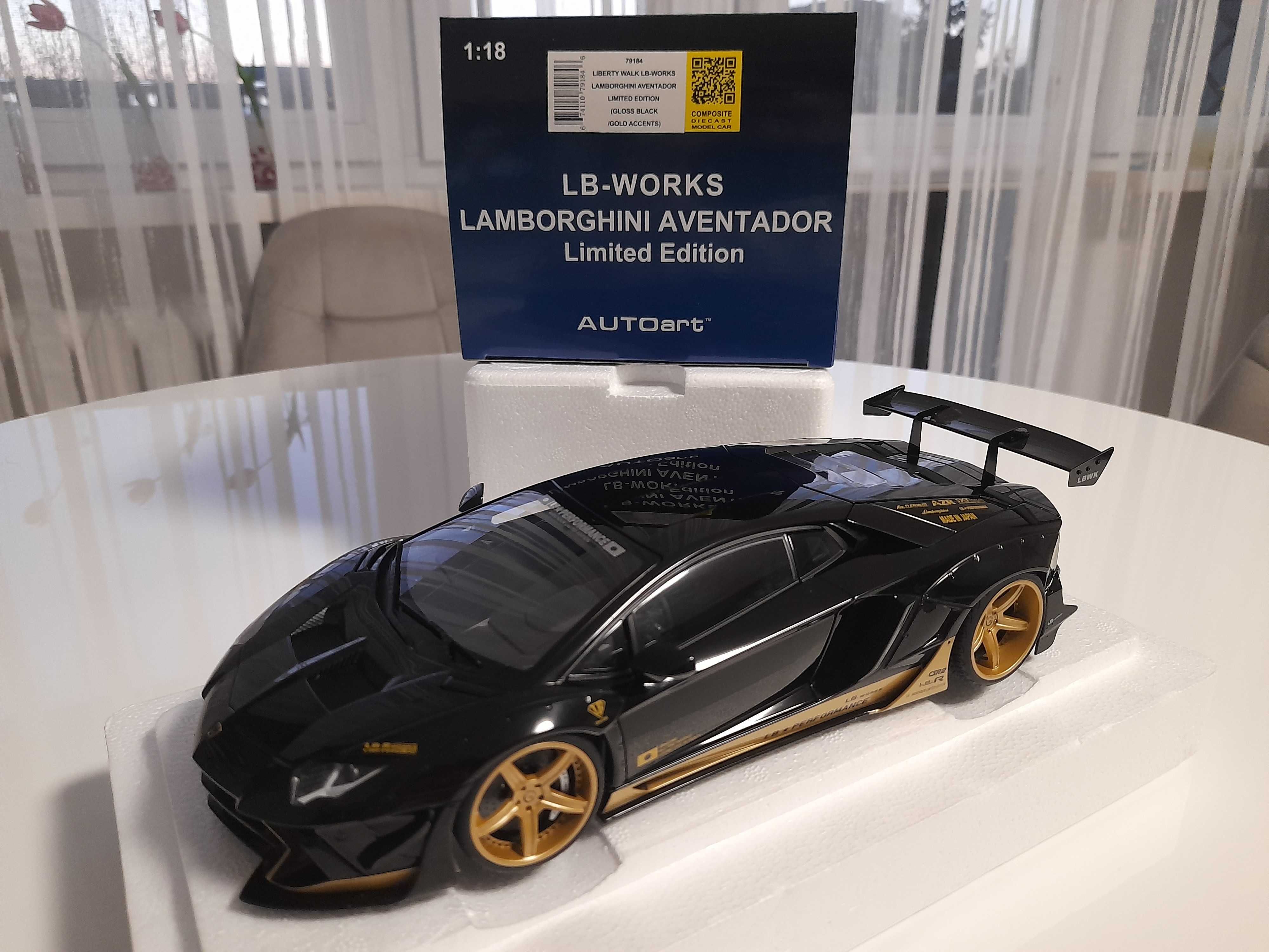 lamborghini Aventador Liberty Walk AutoArt 1/18