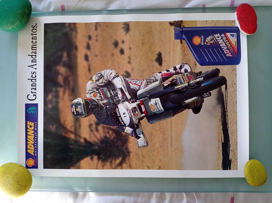 Posters Motas BMW / Shell - anos 90