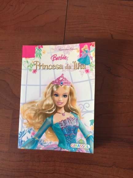 Livros (10) da Barbie, princesas e fadas
