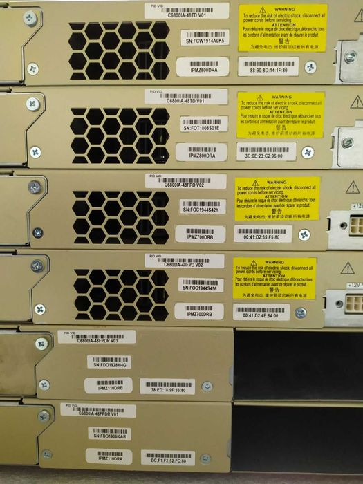 Гігабітний комутатор PoE+ Cisco Catalyst С6800IA-48, 2x10G SFP+