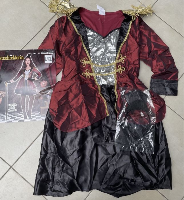 Kostium stroj roz.L/XL Cyrk Cyrkowka halloween karnawal