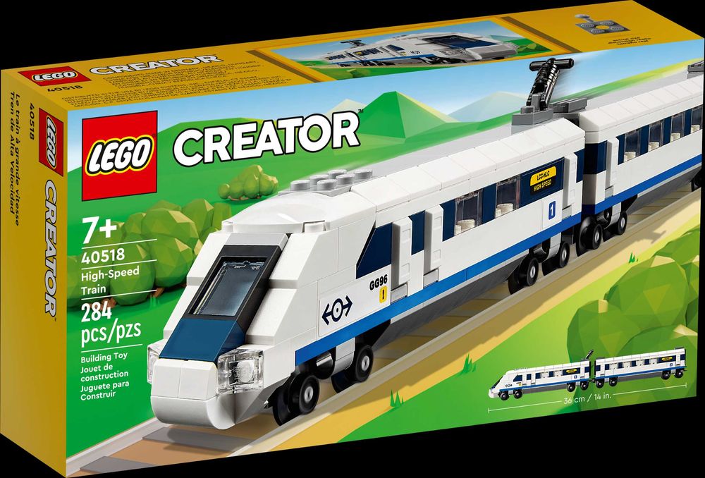 Klocki Lego Creator 40518 pociąg szybkobieżny