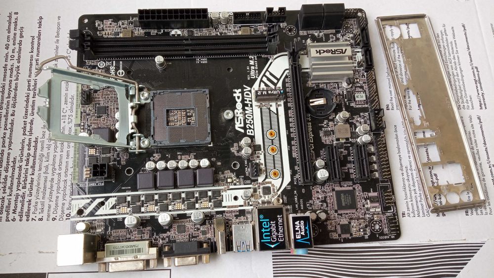 Материнская плата ASROCK B250M-HDV, s1151/M2