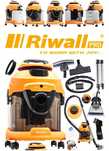 Миючий пилосос для килимів та м'яких меблів Riwall Pro 2000 ват, новий