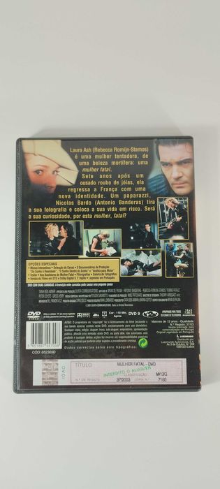 Mulher Fatal - Femme Fatale - DVD