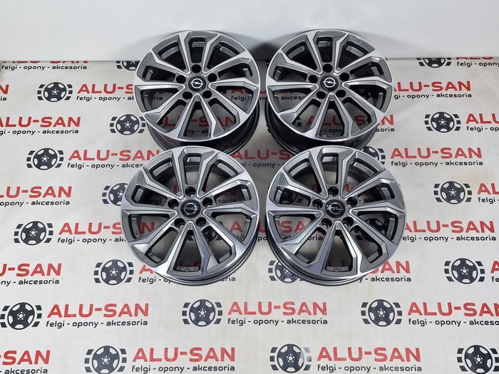 NOWE Alufelgi OPEL 16" 5x114,3 Vivaro II B Grafit Poler