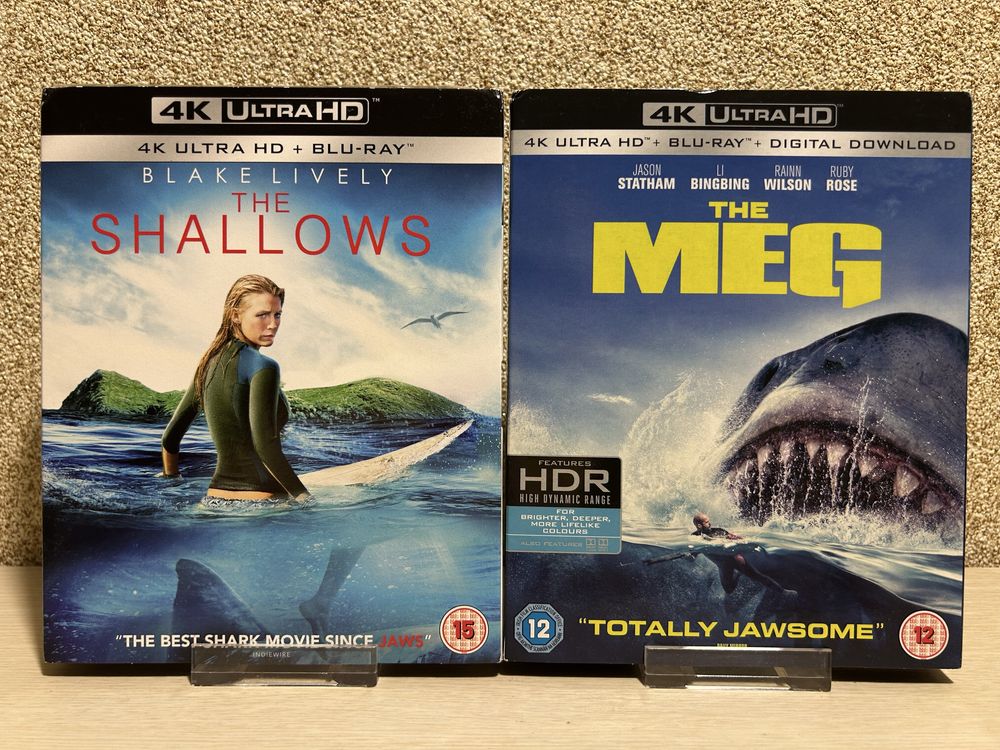4K UHD HDR Blu-ray Пассажиры/ Прибытие/ Отмель/ Веном 1-2 с переводом.
