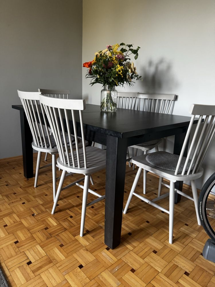 Stol drewniany rozkladany ikea STORNAS