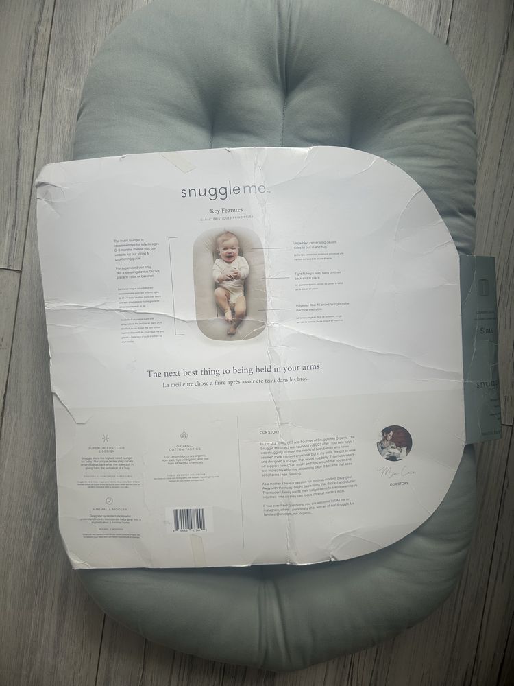 Gniazdo kokon niemowlęcy snuggle me