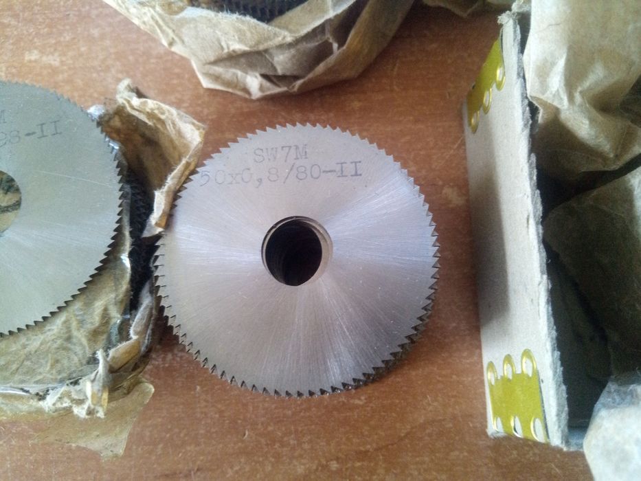 Frezy piłkowe Globus NFTe Hss 50x0,5 50x0,8 50x1,2