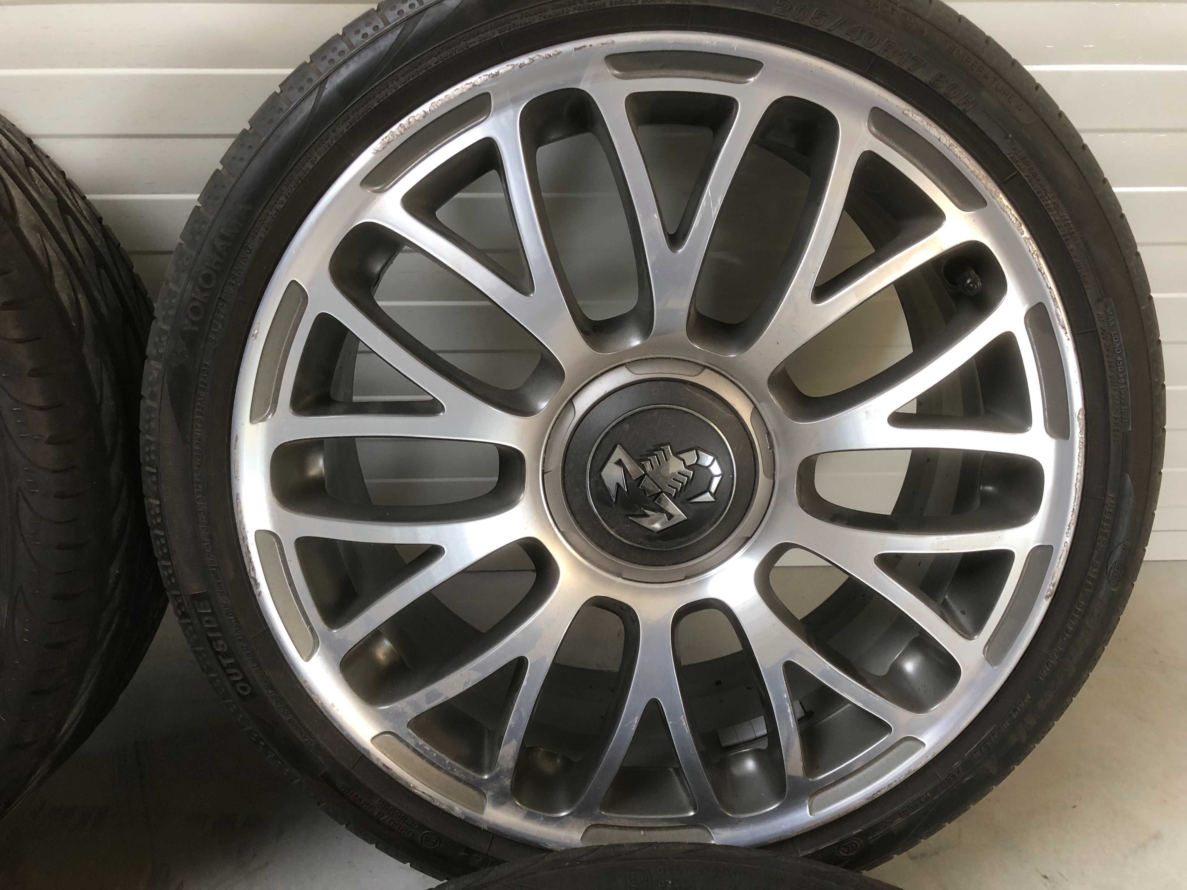 Koła felgi Fiat 500 Abarth 7J ET38 17''