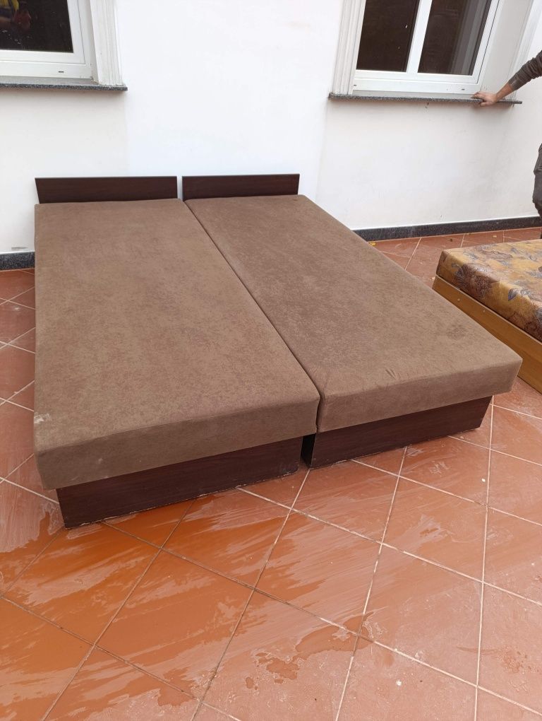 Tapczan 90x200 jednoosobowy