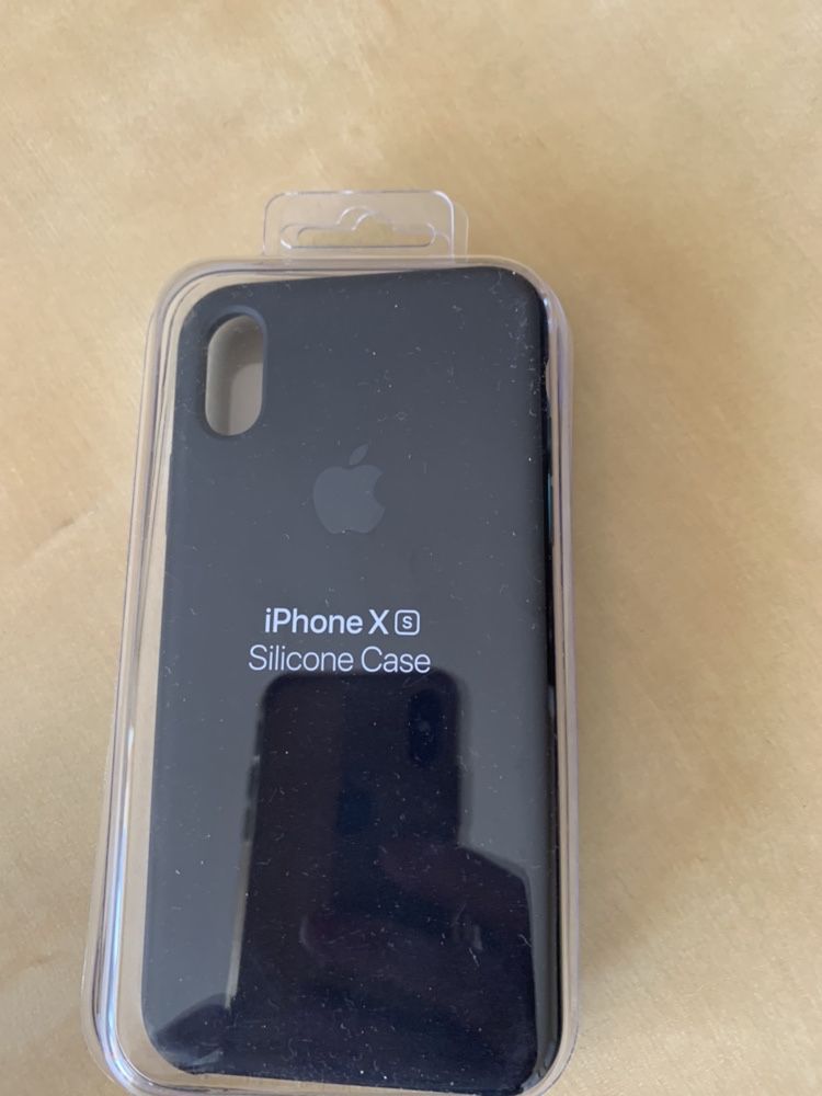 NOWE Case/ Silikonowe etui do iPhone’a XS CZARNE