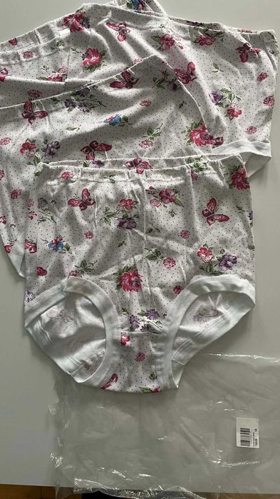 4 x duże bawełniane majtki _ 56 - 7XL / 8XL