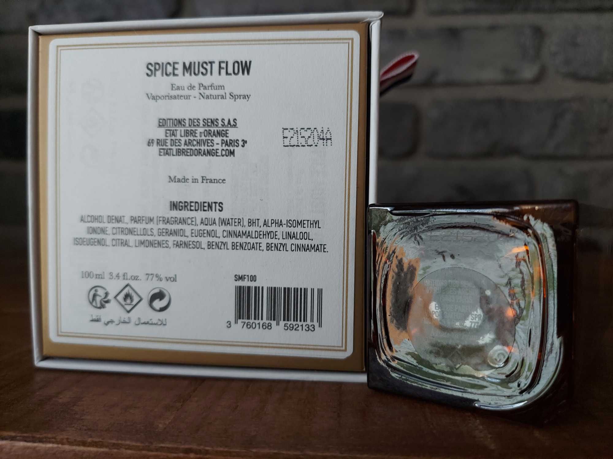 Etat Libre D'Orange - Spice Must Flow 100ml
