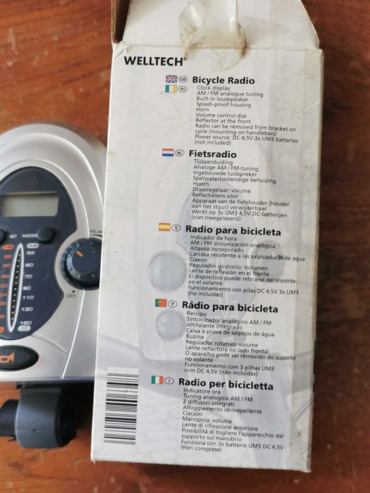 Rádio para bicicleta