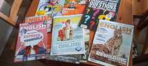 Learning English, English Matters Duży zestaw czasopisma po angielsku