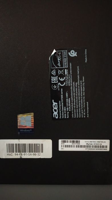 Komputer pc Acer Veriton 8gen ddr4 ssd szybki cichy mały